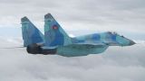 Минобороны Азербайджана назвало причину крушения МиГ-29 над Каспием