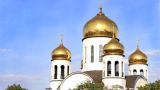 Российские миротворцы открыли первый православный храм в Нагорном Карабахе