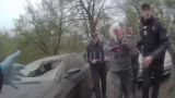 Украинская полиция опубликовала видео из Чернигова с раненными боевиками ВСУ