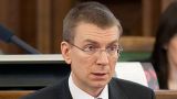 Ринкевич: Латвия готова совместно с Россией бороться против ИГ