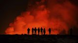 Извержение вулкана началось на полуострове Рейкьянес в Исландии