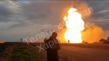 В Харьковской области полыхает трубопровод, столб пламени достигает высоты 70 м