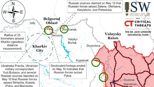 ВС России хотят создать приграничную буферную зону в Харьковской области — Bloomberg