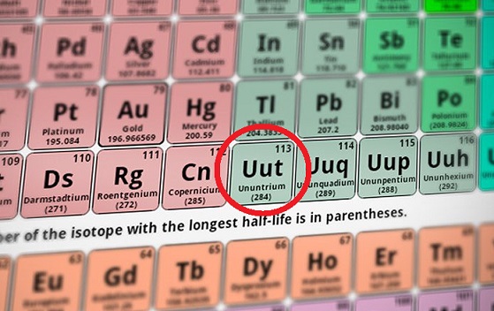 СМИ: В таблице Менделеева появится 113-ый химический элемент «японий»