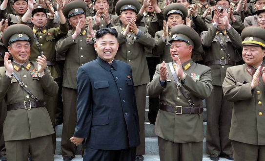 Ким Чен Ын и его генералы