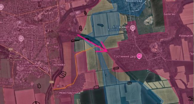 Российская армия рассекла котёл в Мирнограде надвое — военкор