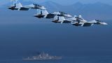 Бомбовые удары по целям в Черном море отработала российская авиация