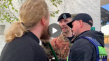 Мошенник и ветеран «АТО» пытался всучить священнику флаг Украины
