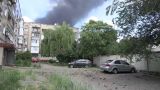 ВСУ обстреляли два района Донецка