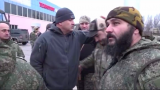 Президент Южной Осетии приехал в Мелитополь к осетинским бойцам