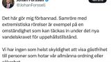 Выкинул Форсселль: В Швеции призвали лишать ВНЖ за празднование 9 Мая