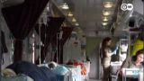 The Germans showed a secret Ukrainian ambulance train — video