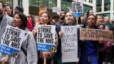 В Великобритании из-за забастовок медиков отменены 0,7 млн приемов у врача