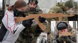 «Деревянные отряды» — в Киеве прошли очередные учения теробороны