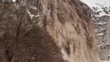 Мощная лавина сошла с горы Фишт в Краснодарском крае — видео