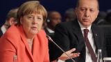 Меркель пока не добилась согласия Турции на визит депутатов на базу «Инджирлик»