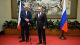 Путин поздравил Земана с переизбранием на пост президента Чехии