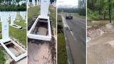 Крупнейшее на Украине военное кладбище под Киевом уходит под землю