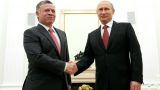 Президент России и король Иордании обсудят в Сочи сирийский кризис