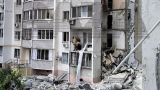 Thundered in Saratov explosion in a high-rise building demolished part of the house from the 10th to the 1st floors