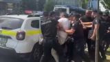 В Кишиневе на акции в поддержку Гуцул жёстко задержали лидера партии «Шанс»