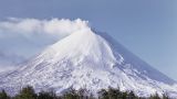 Высота пепловых выбросов Ключевского вулкана достигла 8 км