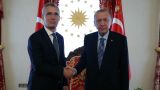 Шведский замóк: в Стамбуле Эрдоган и Столтенберг поговорили за закрытыми дверями