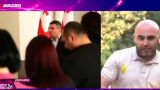 В члена партии Саакашвили кинули яйцо в прямом эфире