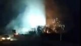 В Киргизии взорвался грузовик с фейерверками, один человек погиб — видео