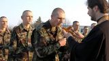 В молдавскую армию возвращают священников