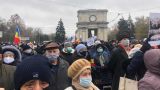 Протест в Кишиневе: ультраправые требуют отставки властей под песни Beatles