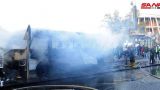 В Дамаске взорвался автобус с сирийскими военными