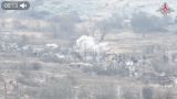 Российские артиллеристы уничтожили опорники ВСУ в Клещеевке — видео
