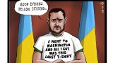 Получил паршивую футболку: Telegraph поддела Зеленского