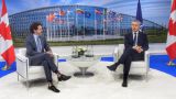 Канадский премьер и генсек НАТО обсудили помощь Украине