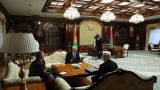 Лукашенко встретился с главой Минобороны России и поблагодарил Москву за помощь