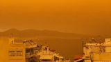 Грецию накрыла песчаная буря из Сахары — видео