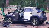 Литовец протаранил ограждение на границе с Белоруссией