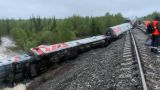 В Коми воостановлено железнодорожное движение после схода с рельсов поезда