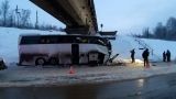 Автобус из Москвы в Астрахань врезался в опору: пятеро погибших