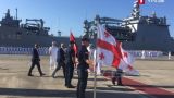 В грузинском порту Поти гостит турецкий военный корабль