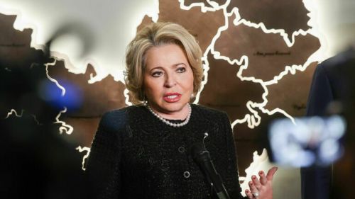 Matvienko: We agree to peace talks with Ukraine, but on one condition