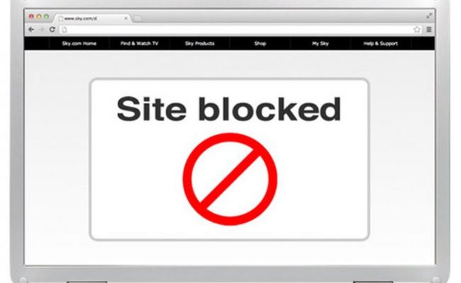 Site is blocked