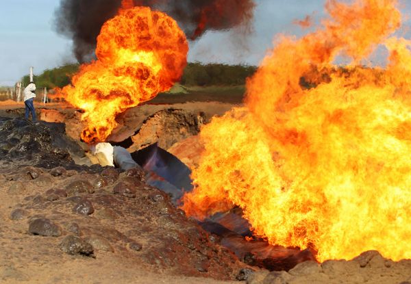 Украинские террористы подорвали газопровод в ЛНР