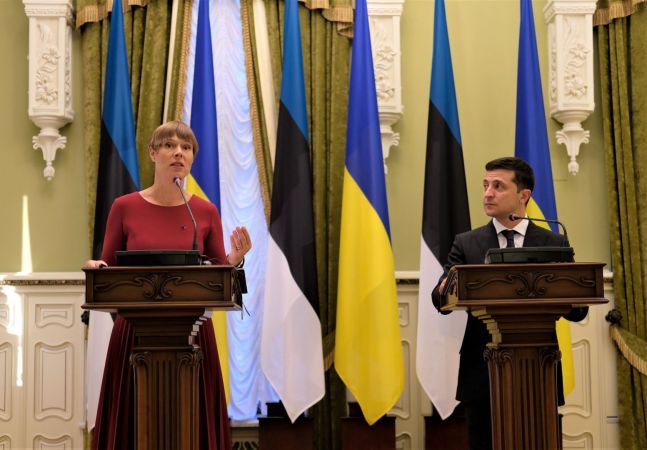Зеленский надеется на увеличение инвестиций из Эстонии