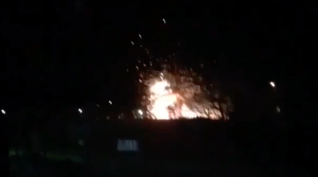 В Дагестане взорвался танк