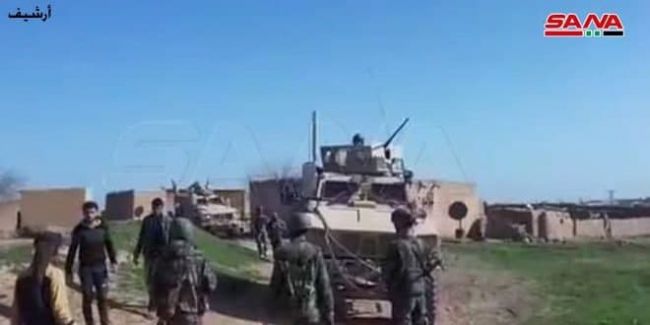 Сирийская армия не пустила военную колонну США в город Камышлы Сегодня