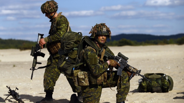 Канадские солдаты на последних учениях в Польше. Источник CBC